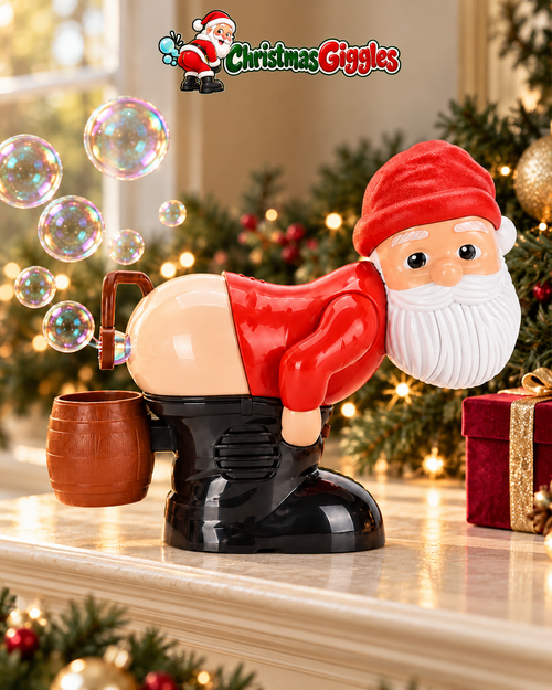 ChristmasGiggles™ Santa Bubble Toy